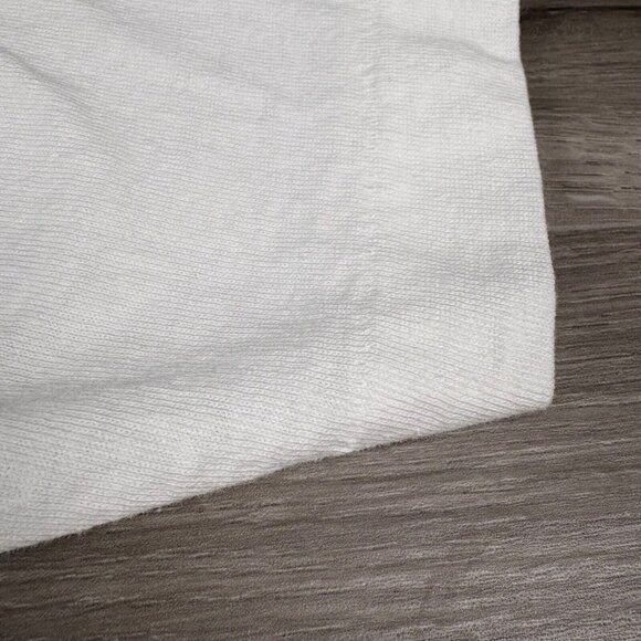 American Flag ‘God Bless Our Troops’ Patriotic White T-Shirt Large Single Stitch - Picture 4 of 16